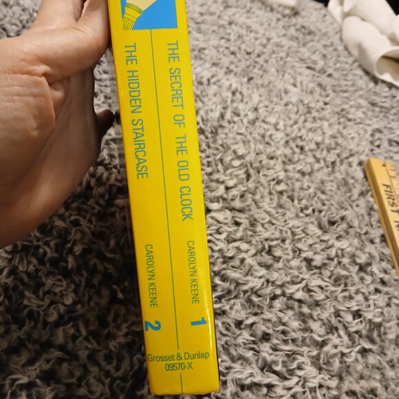 Nancy Drew The Secret of the Old Clock/The Hidden Staircase Double Feature Book - Picture 4 of 12